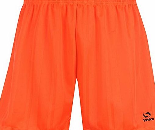 Sondico Core Football Short Junior Boys [ Fluo Orange , 7-8 (SB) ]